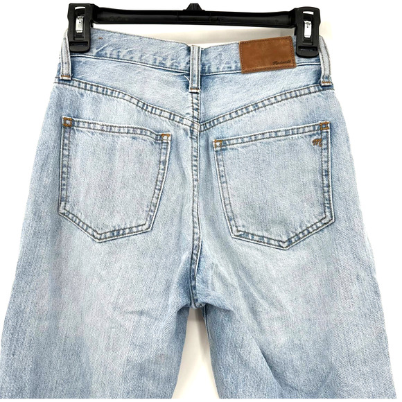 Madewell size 23 the perfect vintage jean light wash 100% cotton blue jeans - Picture 4 of 7